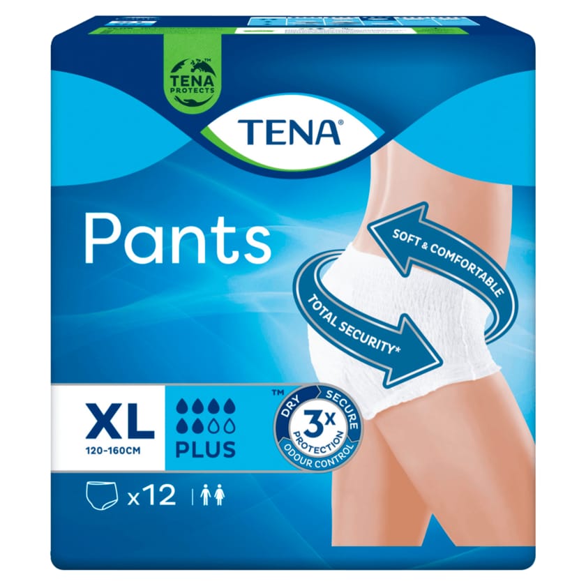 Tena Pants Plus Extra Large 12 Stück